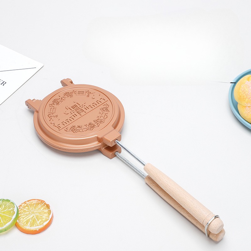 Egg Waffle Pan - Detachable Small Sandwich Clamp Sandwich Baking