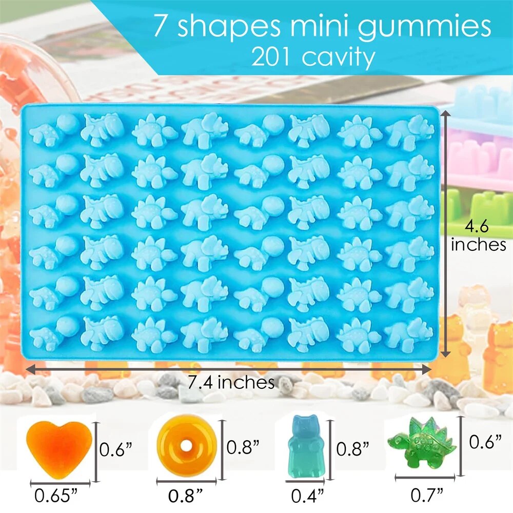 Gummy Bear Molds Silicone Mini - đánh giá và giá Donut Mold Silicone