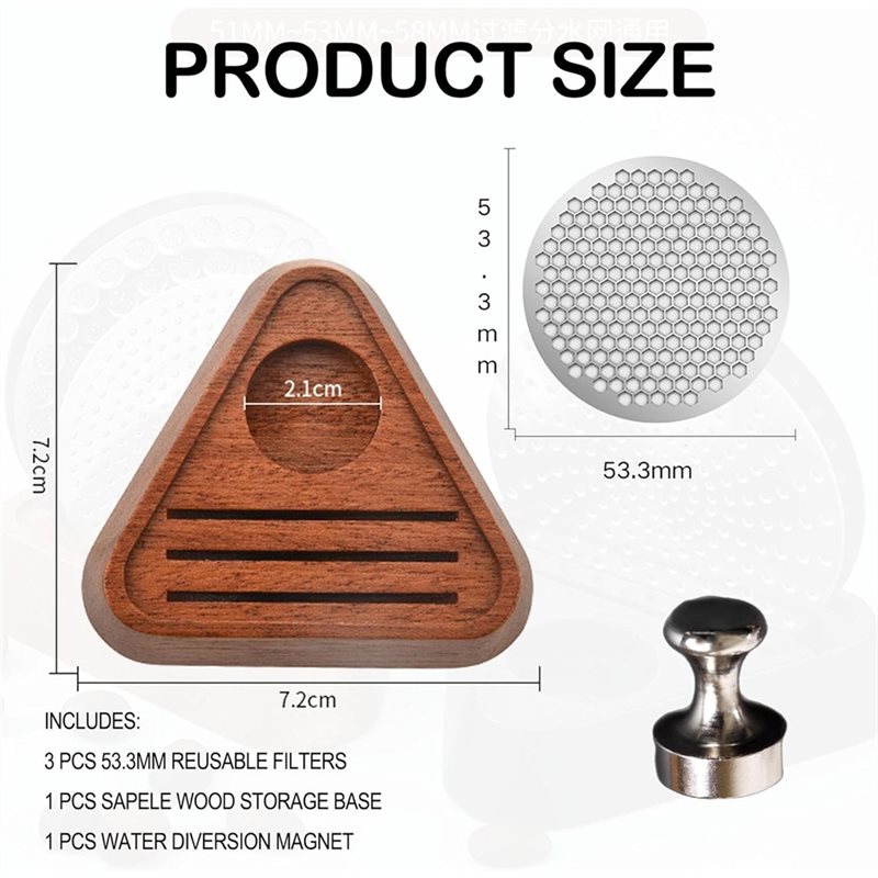 CYCLI-53.5Mm Espresso Puck Scr - đánh giá và giá Breville Espresso Barista Express