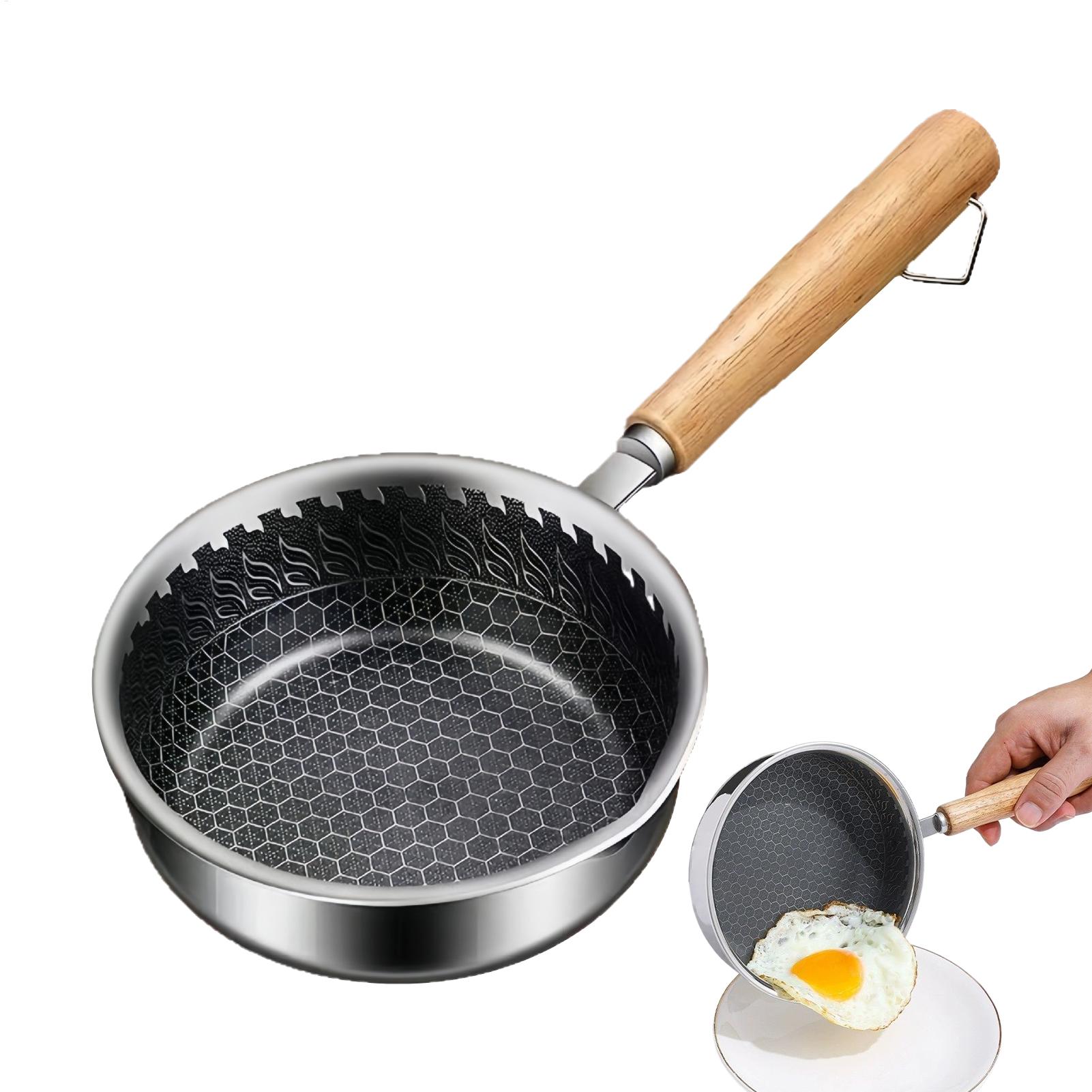 Nonstick Mini Frying Pan Woode - đánh giá và giá Egg Waffle Pan