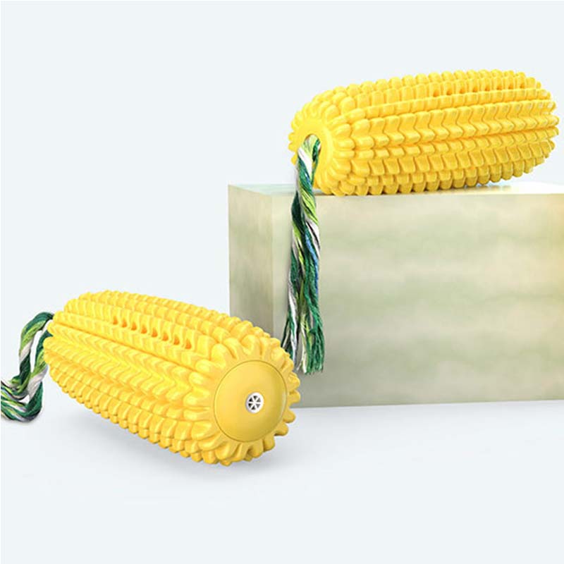 Corn Shape Squeaky Dog Toy Dur - đánh giá và giá Corn Dog Stick