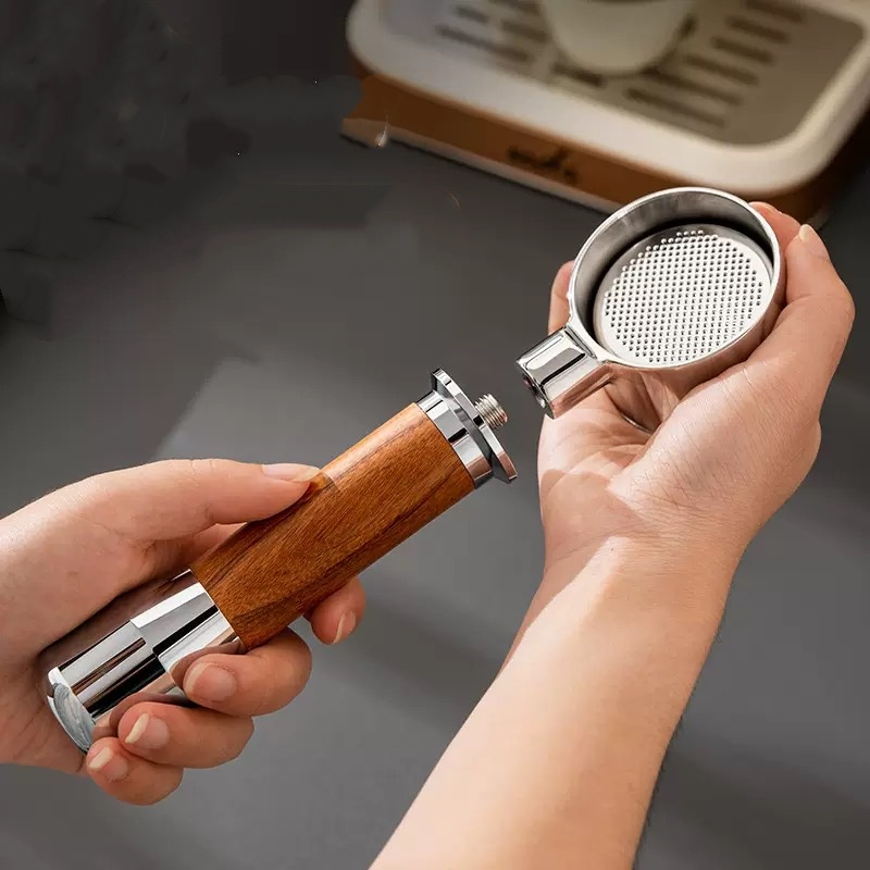 54mm 3-Ears Bottomless Portafi - đánh giá và giá Breville Espresso Barista Express