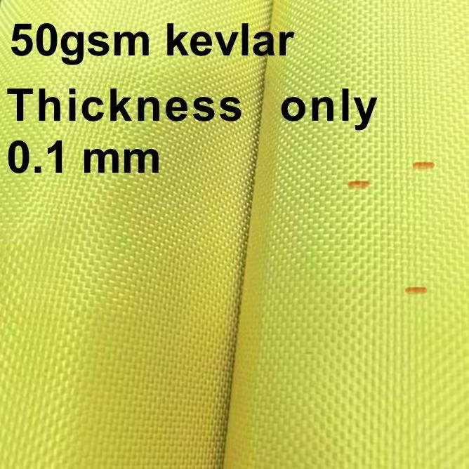 Ultra-thin 50gsm 200D Kevlar k - đánh giá và giá Crepe Pan Carbon