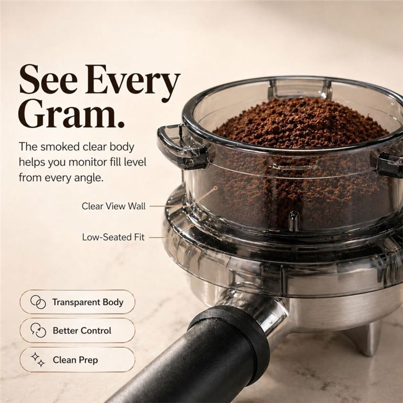 B51CNEW! Twist-Lock Portafilte - đánh giá và giá Breville Espresso Barista Express