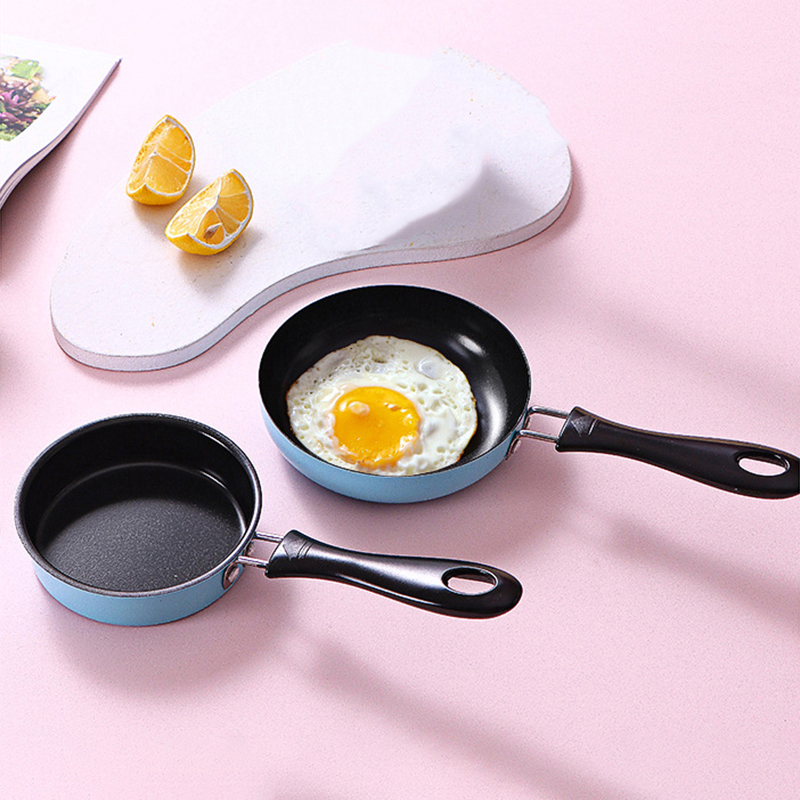 12cm Mini Frying Pan Stainless - đánh giá và giá Egg Waffle Pan